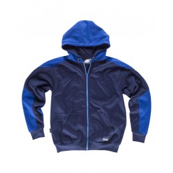 Sudadera combinada WORKTEAM S5530 con capucha